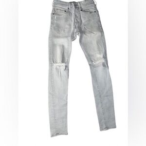 Light gray  rip jeans H&M